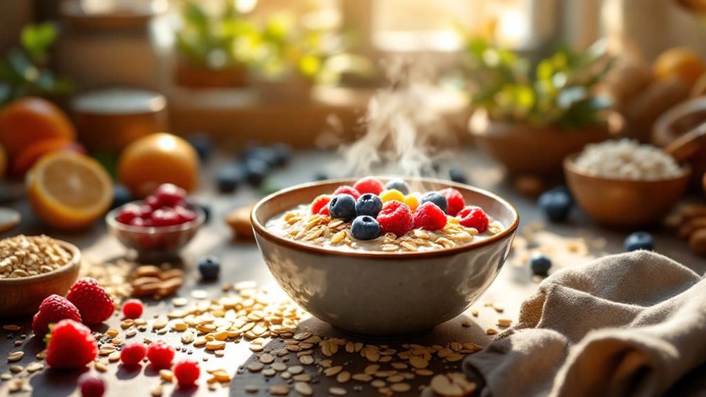 nutritious morning fiber options