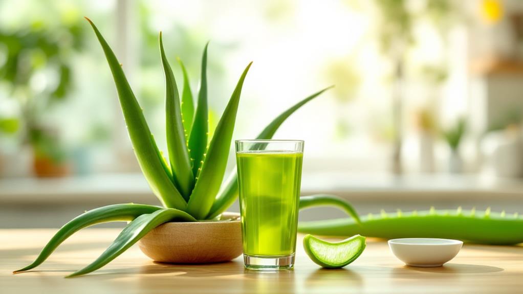 aloe vera aids digestion