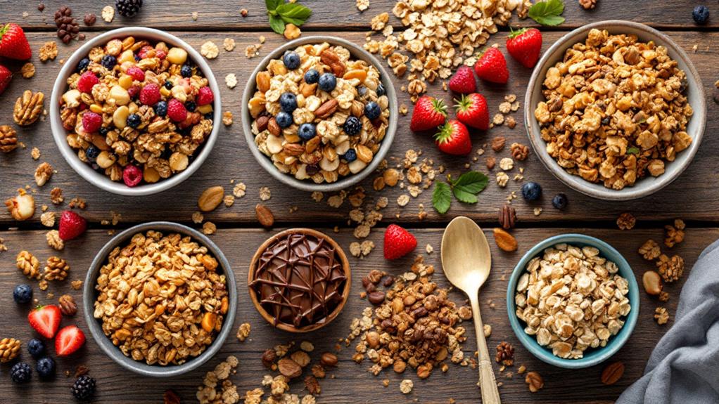 granola variety comparison guide