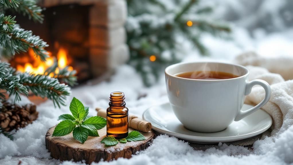 peppermint alleviates headache pain