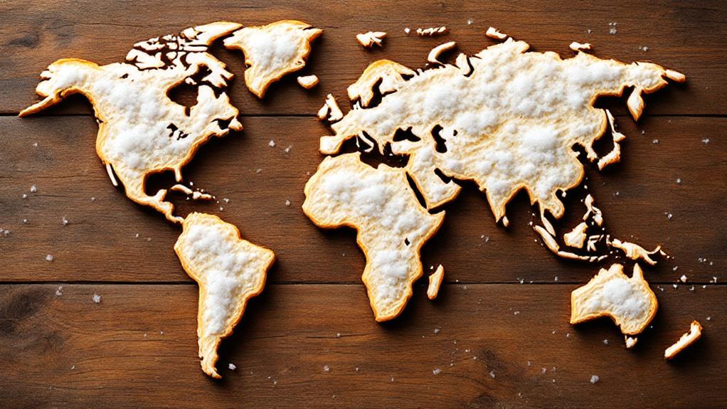 international bread salt analysis