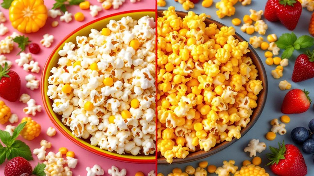 air popped versus microwave popcorn