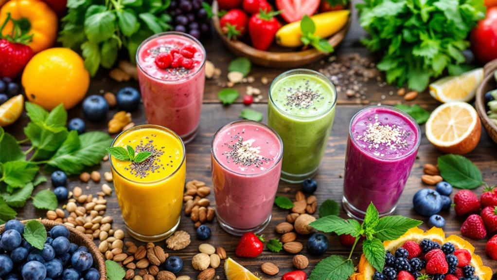 creative smoothie combinations suggested