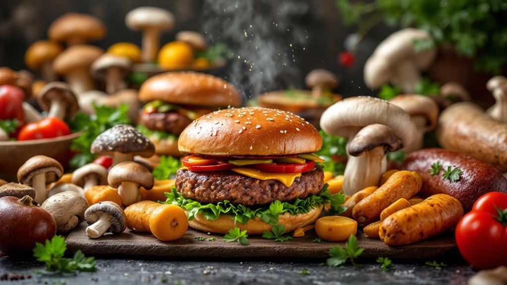 mushroom meat substitute options