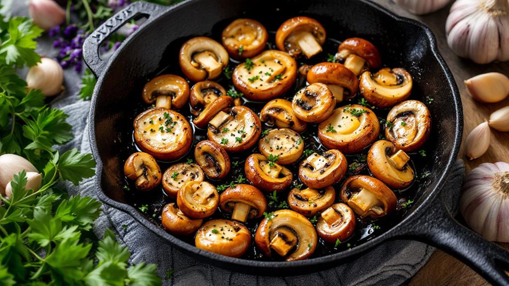 sizzling for enhanced taste