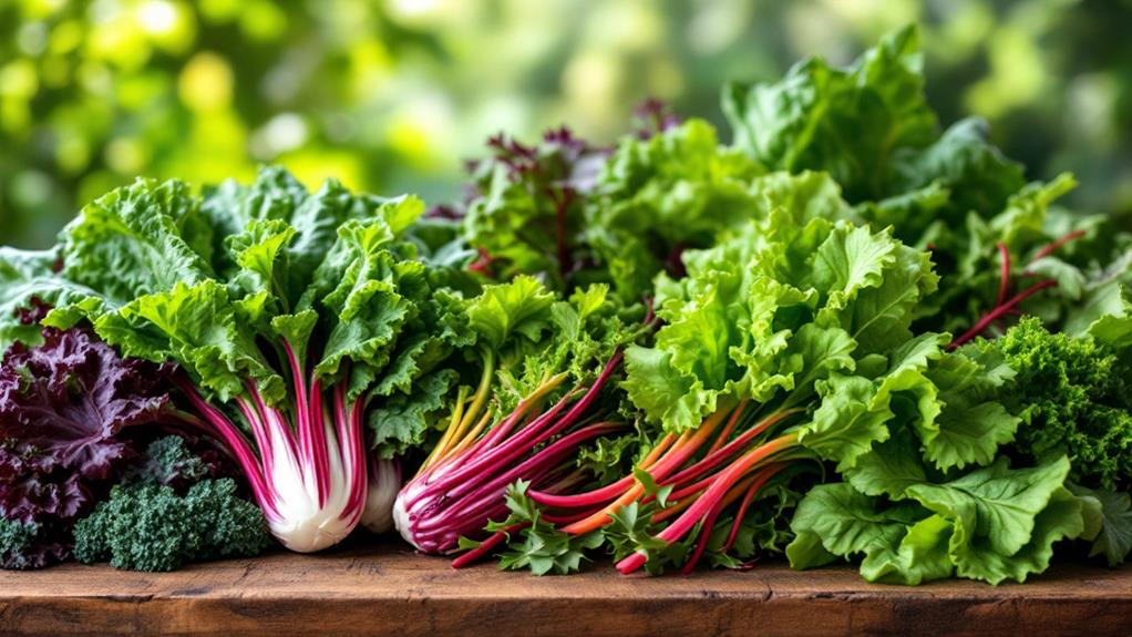 diverse edible plant varieties