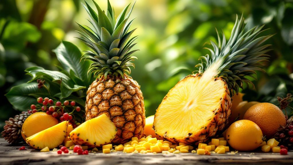 tropical fruit with spiky exterior