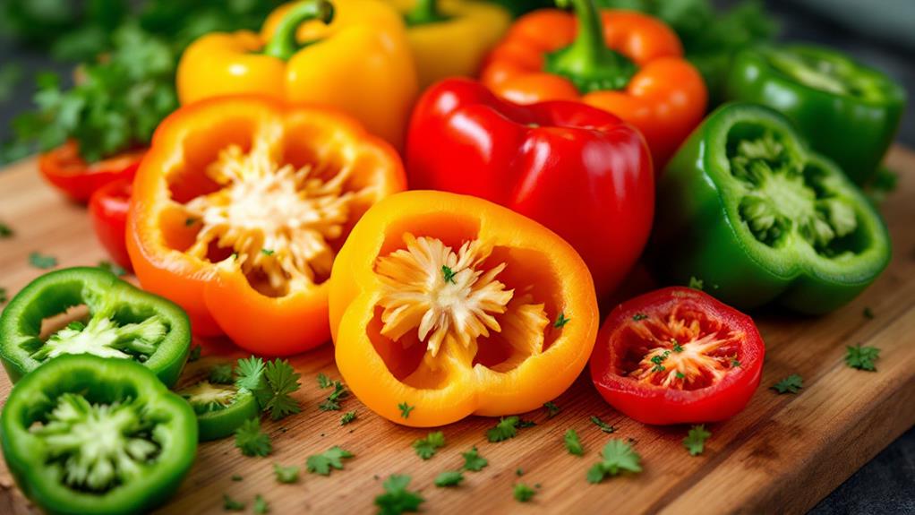 colorful crunchy versatile veggies