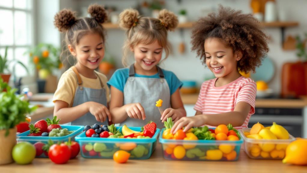 engaging children in packing