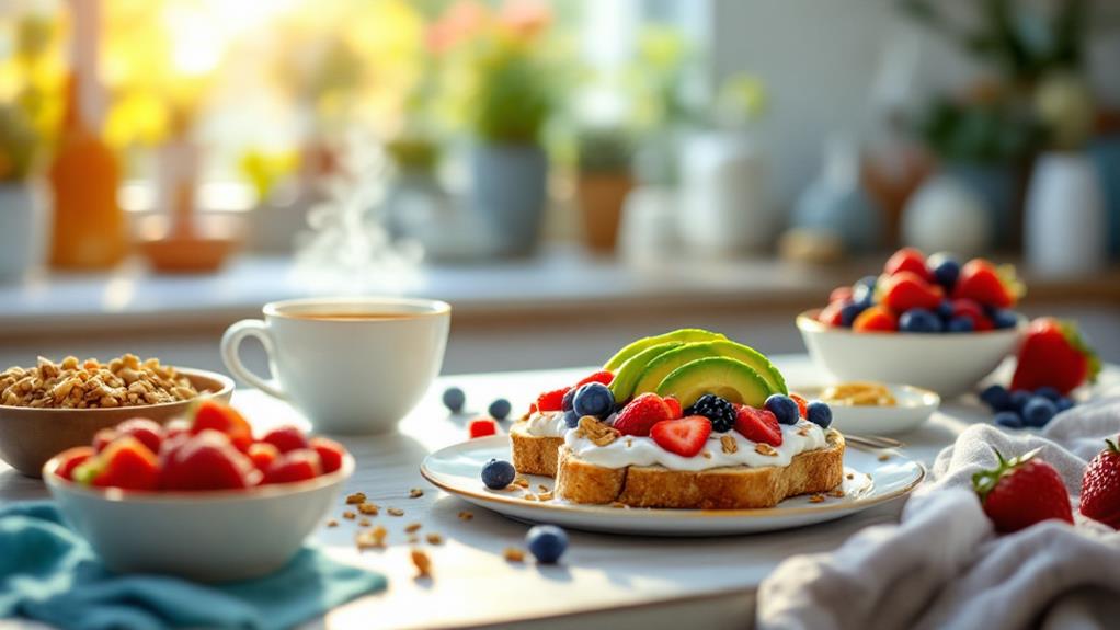 nutritious fast morning meals