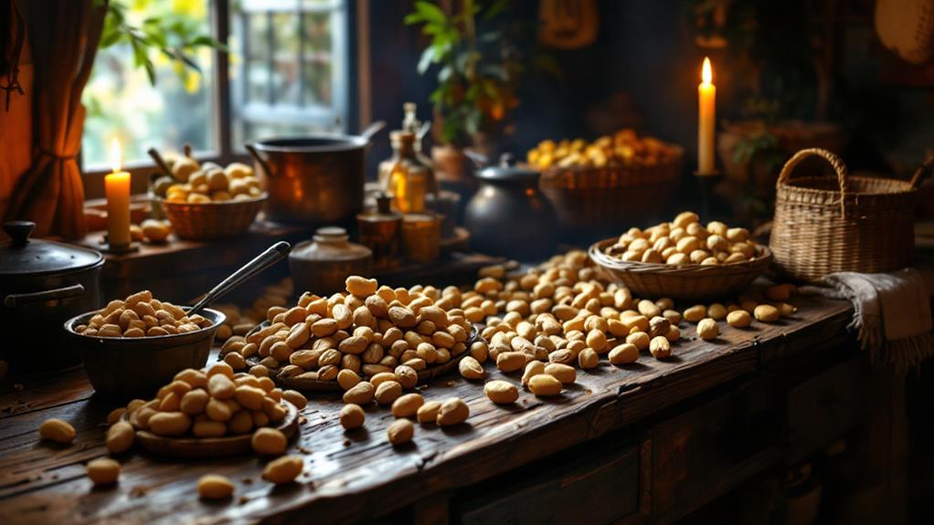colonial america peanut cultivation