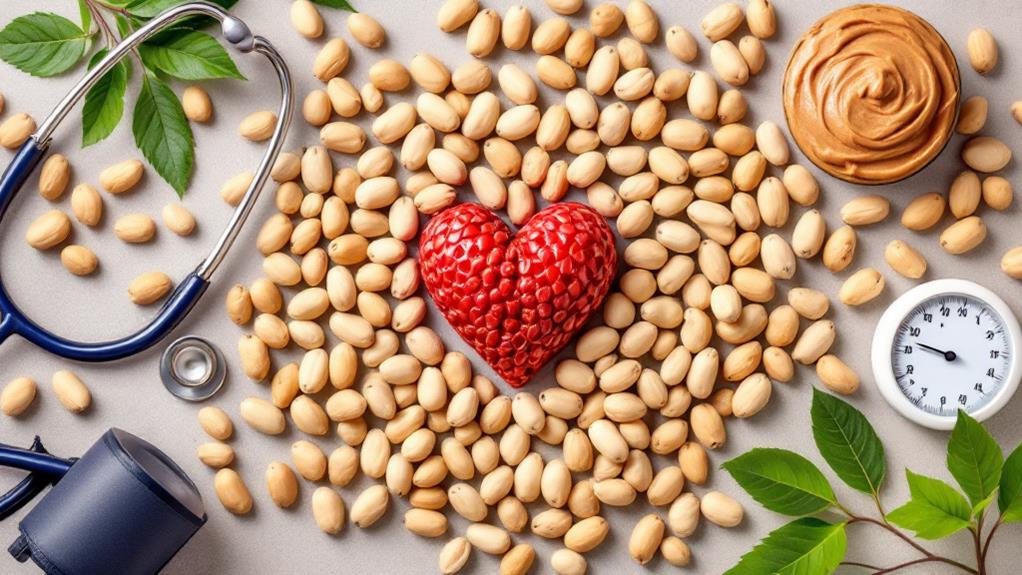 peanuts regulate blood pressure