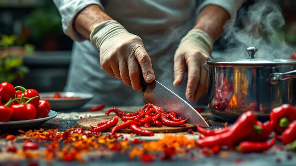 cooking applications and safety