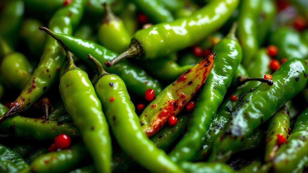 spicy taste and intensity