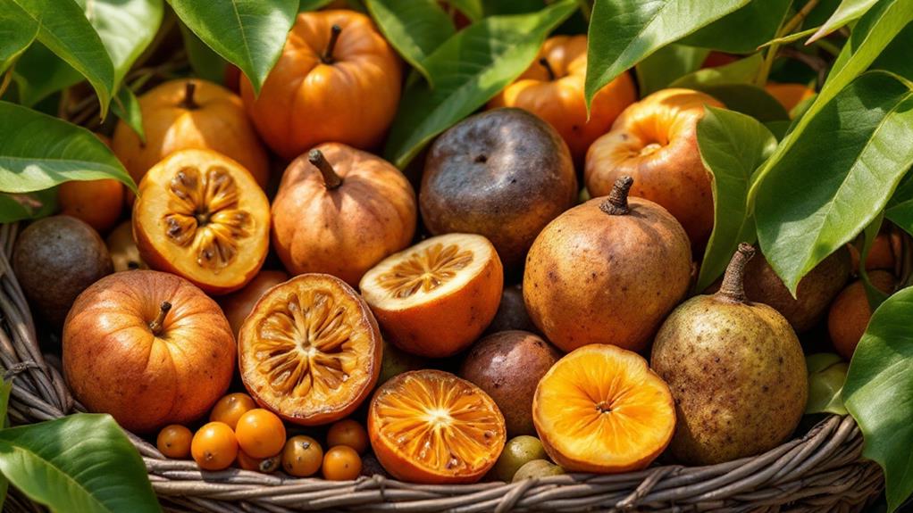 diverse sapodilla cultivars available
