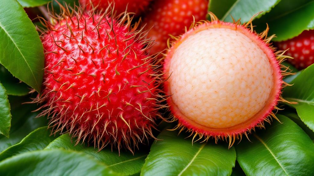 rambutan versus lychee comparison