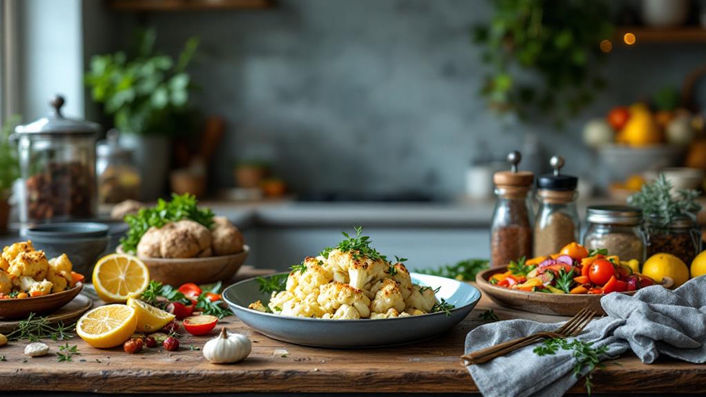 combining flavors and presentation