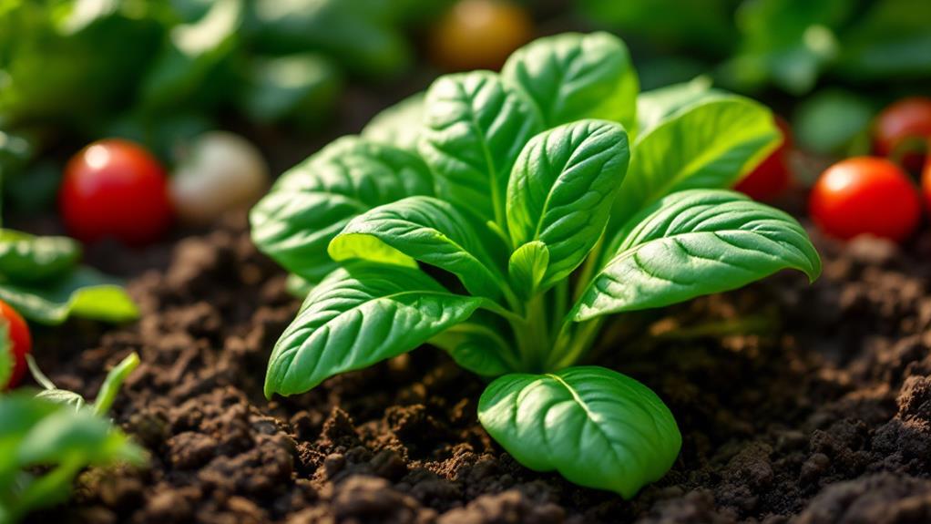 spinach promotes digestive health