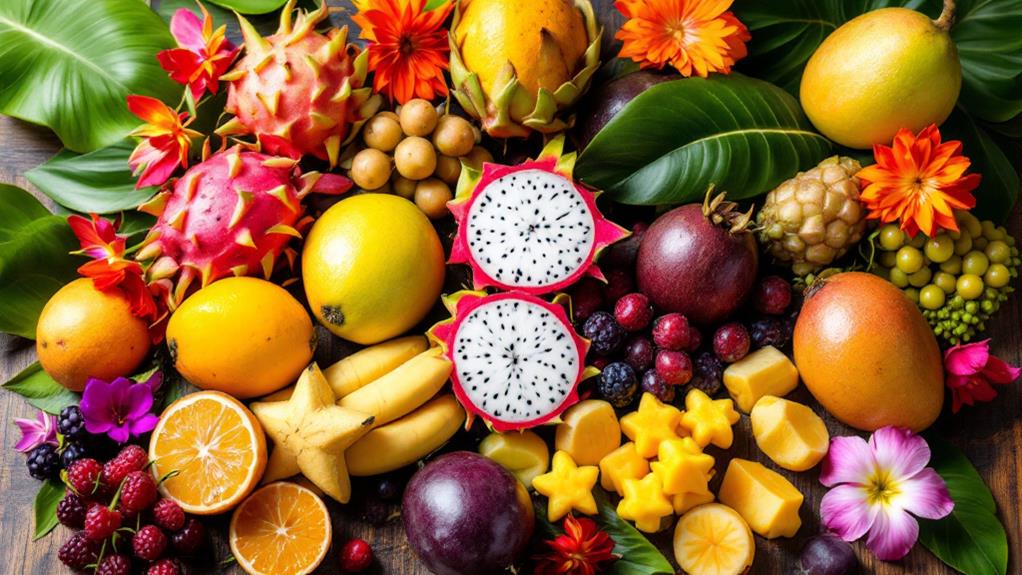 tasting unique tropical delights