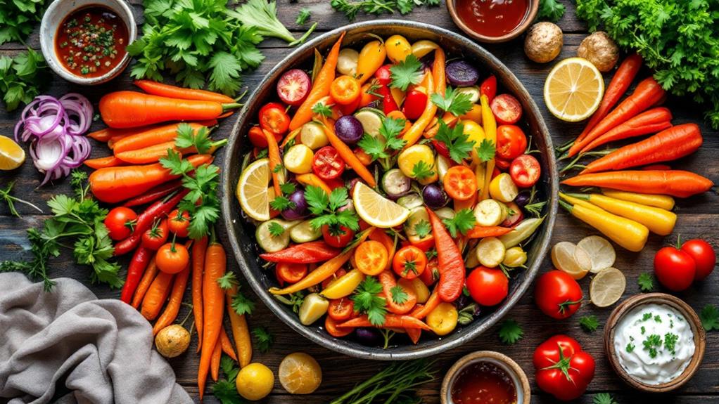 meal presentation ideas