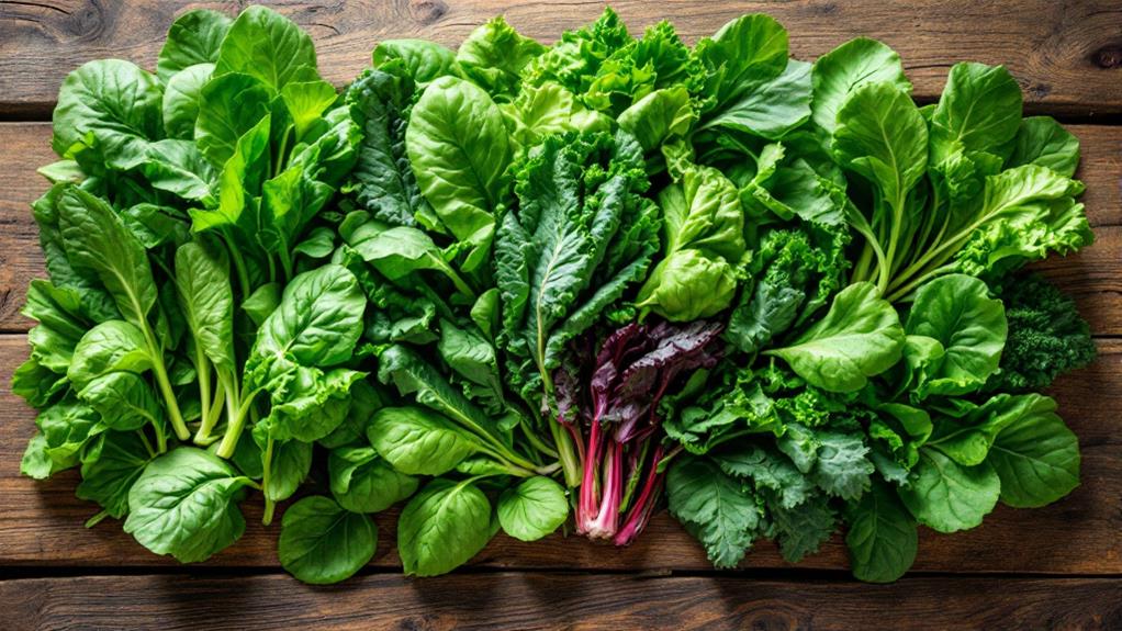 brain boosting leafy vegetables