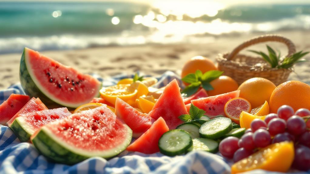refreshing hydrating fruit choices