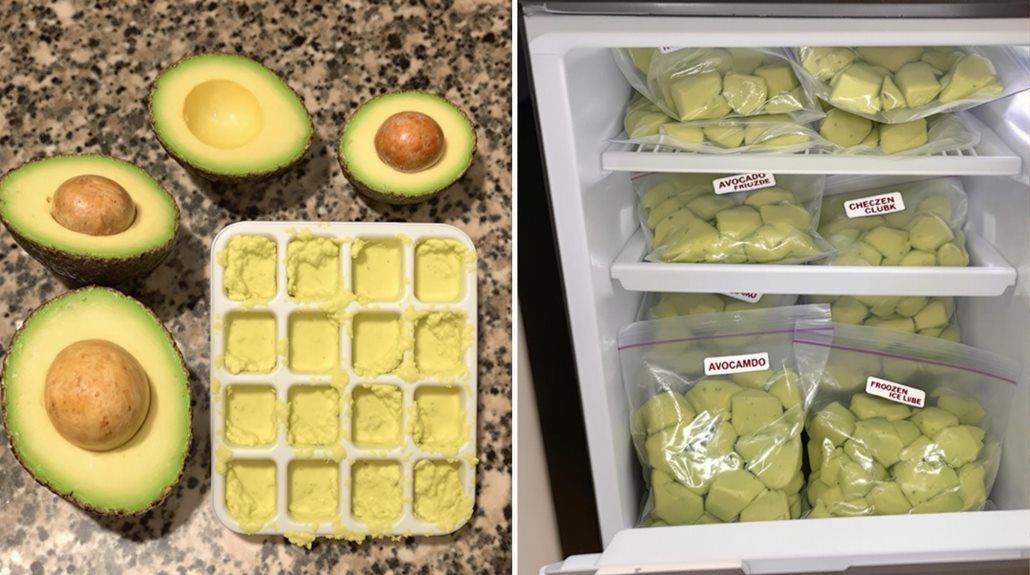 food freezing storage recommendations
