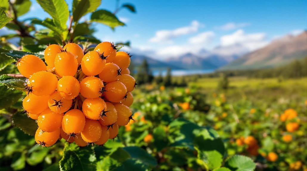 sweet orange yellow berry