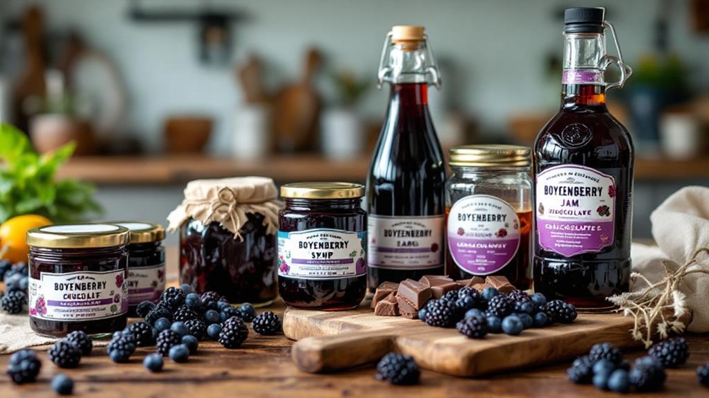 unique boysenberry delicacies available