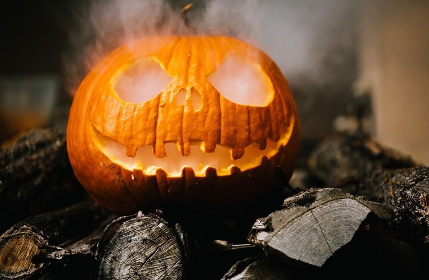 A halloween Jack-O-Lantern