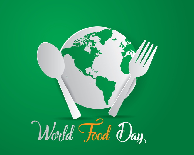 world food day food day illustration paper art