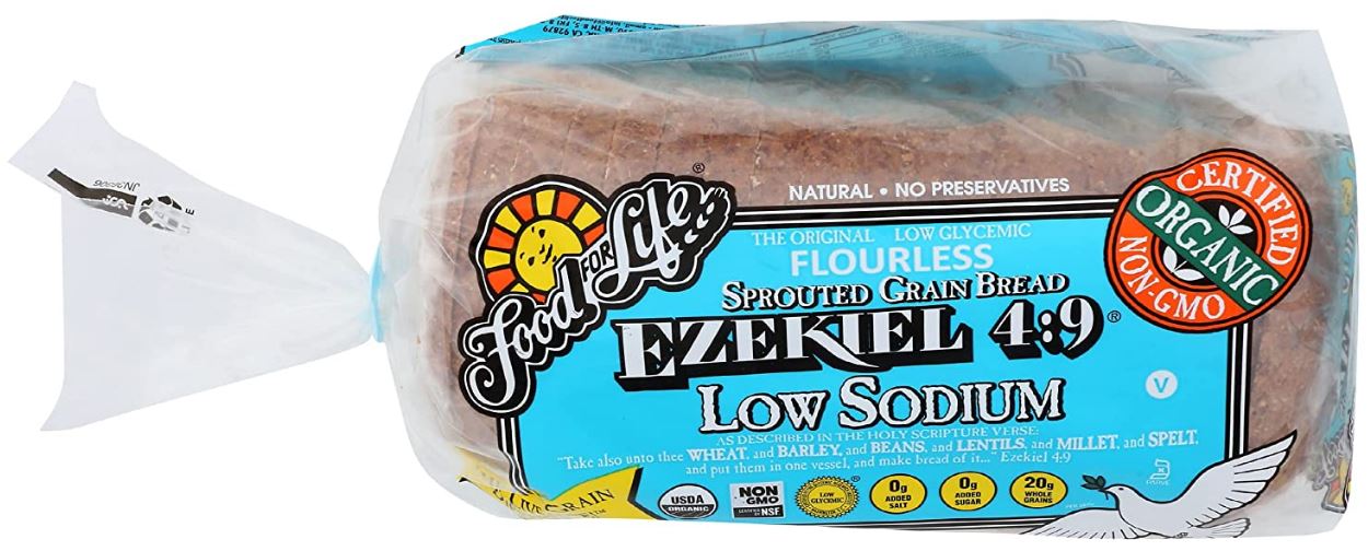 Low Sodium Bread. 