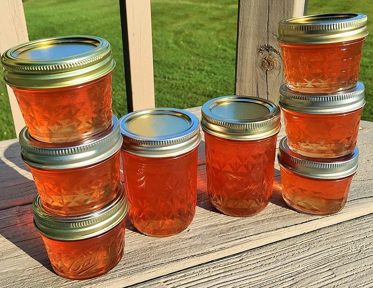 Stacked_crab_apple_jelly_on_deck